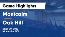Montcalm  vs Oak Hill Game Highlights - Sept. 20, 2022
