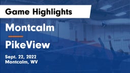 Montcalm  vs PikeView  Game Highlights - Sept. 22, 2022