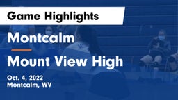 Montcalm  vs Mount View High Game Highlights - Oct. 4, 2022