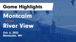 Montcalm  vs River View  Game Highlights - Oct. 6, 2022