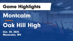 Montcalm  vs Oak Hill High Game Highlights - Oct. 20, 2022