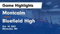 Montcalm  vs Bluefield High Game Highlights - Oct. 18, 2022