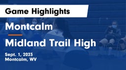 Montcalm  vs Midland Trail High Game Highlights - Sept. 1, 2023