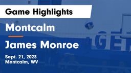Montcalm  vs James Monroe  Game Highlights - Sept. 21, 2023