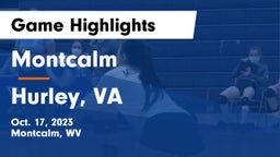 Montcalm  vs Hurley, VA Game Highlights - Oct. 17, 2023