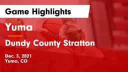 Yuma  vs Dundy County Stratton  Game Highlights - Dec. 3, 2021