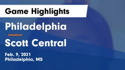 Philadelphia  vs Scott Central  Game Highlights - Feb. 9, 2021