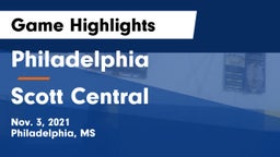 Philadelphia  vs Scott Central  Game Highlights - Nov. 3, 2021