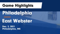 Philadelphia  vs East Webster  Game Highlights - Dec. 2, 2021