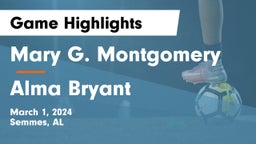Mary G. Montgomery  vs Alma Bryant  Game Highlights - March 1, 2024