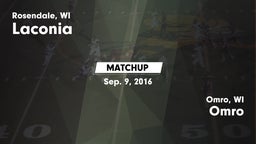 Matchup: Laconia  vs. Omro  2016