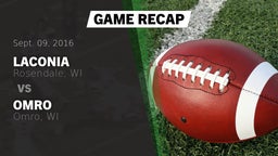 Recap: Laconia  vs. Omro  2016