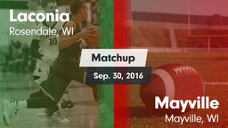 Matchup: Laconia  vs. Mayville  2016