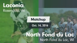 Matchup: Laconia  vs. North Fond du Lac  2016