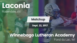 Matchup: Laconia  vs. Winnebago Lutheran Academy  2017