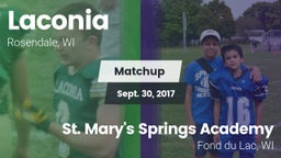 Matchup: Laconia  vs. St. Mary's Springs Academy  2017