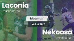 Matchup: Laconia  vs. Nekoosa  2017