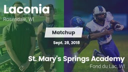 Matchup: Laconia  vs. St. Mary's Springs Academy  2018