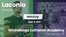 Matchup: Laconia  vs. Winnebago Lutheran Academy  2019