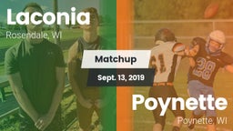 Matchup: Laconia  vs. Poynette  2019