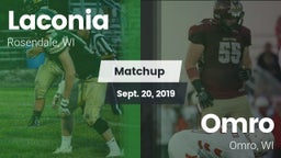 Matchup: Laconia  vs. Omro  2019