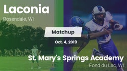 Matchup: Laconia  vs. St. Mary's Springs Academy  2019