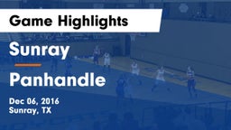 Sunray  vs Panhandle  Game Highlights - Dec 06, 2016