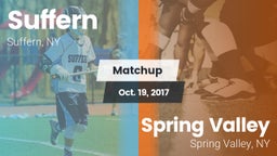 Matchup: Suffern  vs. Spring Valley  2017