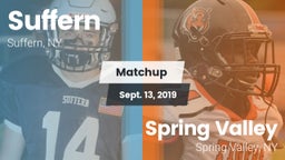 Matchup: Suffern  vs. Spring Valley  2019