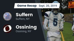 Recap: Suffern  vs. Ossining  2019