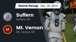 Recap: Suffern  vs. Mt. Vernon  2019