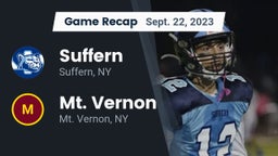 Recap: Suffern  vs. Mt. Vernon  2023