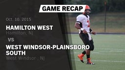 Recap: Hamilton West  vs. West Windsor-Plainsboro South  2015