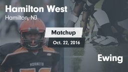 Matchup: Hamilton West vs. Ewing 2016