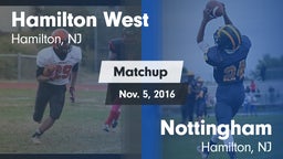 Matchup: Hamilton West vs. Nottingham  2016