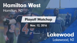 Matchup: Hamilton West vs. Lakewood  2016