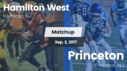 Matchup: Hamilton West vs. Princeton  2017