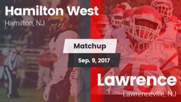 Matchup: Hamilton West vs. Lawrence  2017