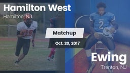 Matchup: Hamilton West vs. Ewing  2017