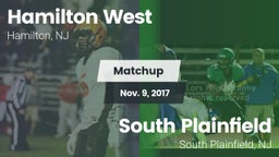 Matchup: Hamilton West vs. South Plainfield  2017