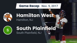 Recap: Hamilton West  vs. South Plainfield  2017