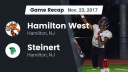Recap: Hamilton West  vs. Steinert  2017