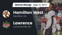 Recap: Hamilton West  vs. Lawrence  2017