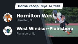 Recap: Hamilton West  vs. West Windsor-Plainsboro  2018