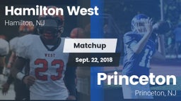 Matchup: Hamilton West vs. Princeton  2018