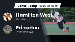 Recap: Hamilton West  vs. Princeton  2018