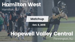 Matchup: Hamilton West vs. Hopewell Valley Central  2018