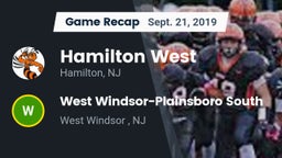 Recap: Hamilton West  vs. West Windsor-Plainsboro South  2019