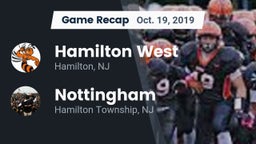Recap: Hamilton West  vs. Nottingham  2019