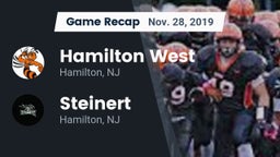 Recap: Hamilton West  vs. Steinert  2019